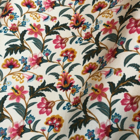 Loft Floral Puff Sleeve Blouse - Picture 6 of 6